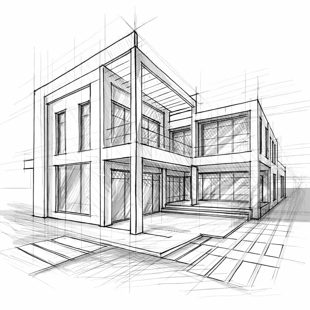 Desarrollo completo de proyecto de arquitectura con planos técnicos y modelo 3D en Santiago de Chile.